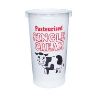 284 ml (10oz) SINGLE CREAM STOCK DESIGN POT